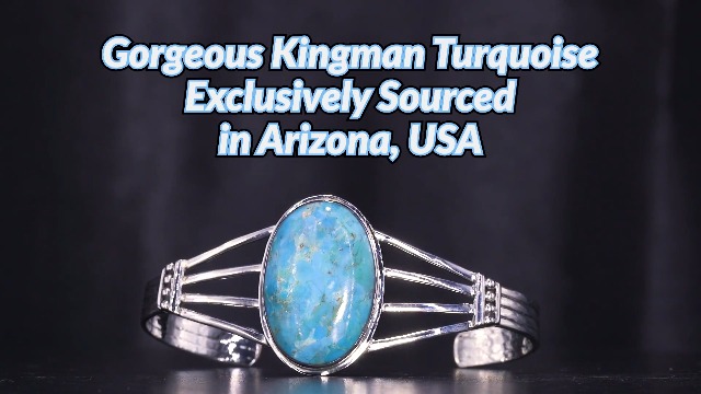 USA Arizona Turquoise Bangle ハンドメイド作品