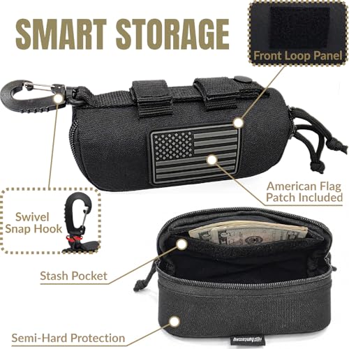 Image of HTS HUNTERSKY Ballistic Tactical Shooting Glasses ANSI Z87+ UV400 Protective Eyewear