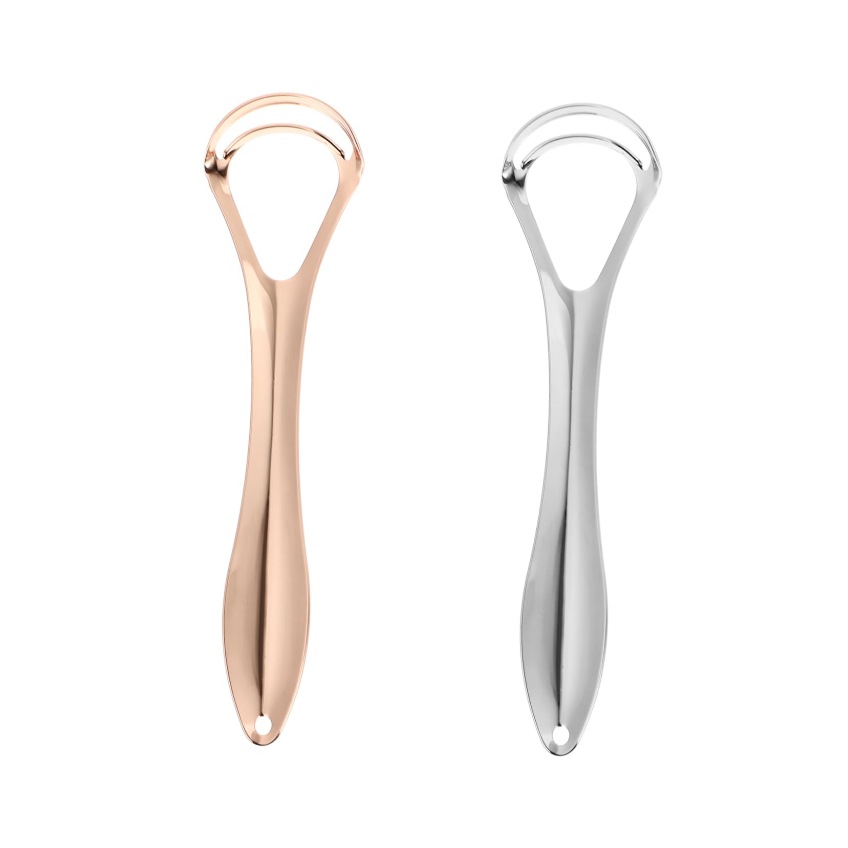 IWOWHERO Set Layer Stainless Steel Oral Scrapers Brush Scraping Tool for Boys and Girls Adults Easy to Use