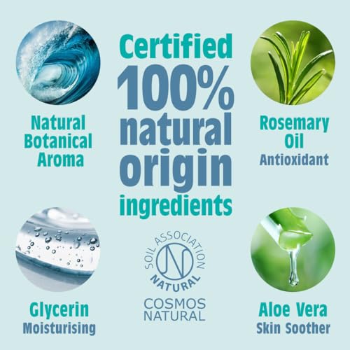 Salt of the Earth - Natural Deodorant Roll On - Ocean & Coconut - Vegan Formula with Effective Long-Lasting Protection, Made in the UK - Suitable for Men, Women & Kids - 75ml - Image 3