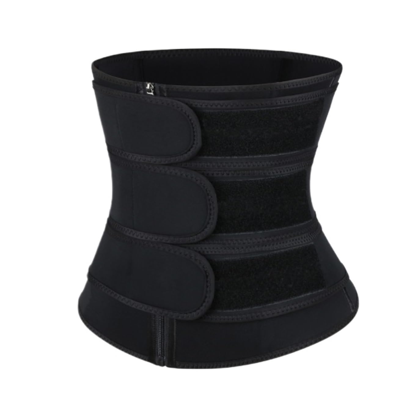 Faja Lumbar Faja Reductora De Abdomen, Corsé Moldeador De Cintura, Banda para El Sudor, Faja Reductora De Abdomen Cinturón Apoyo Lumbar(Black,XXXXX-Large)