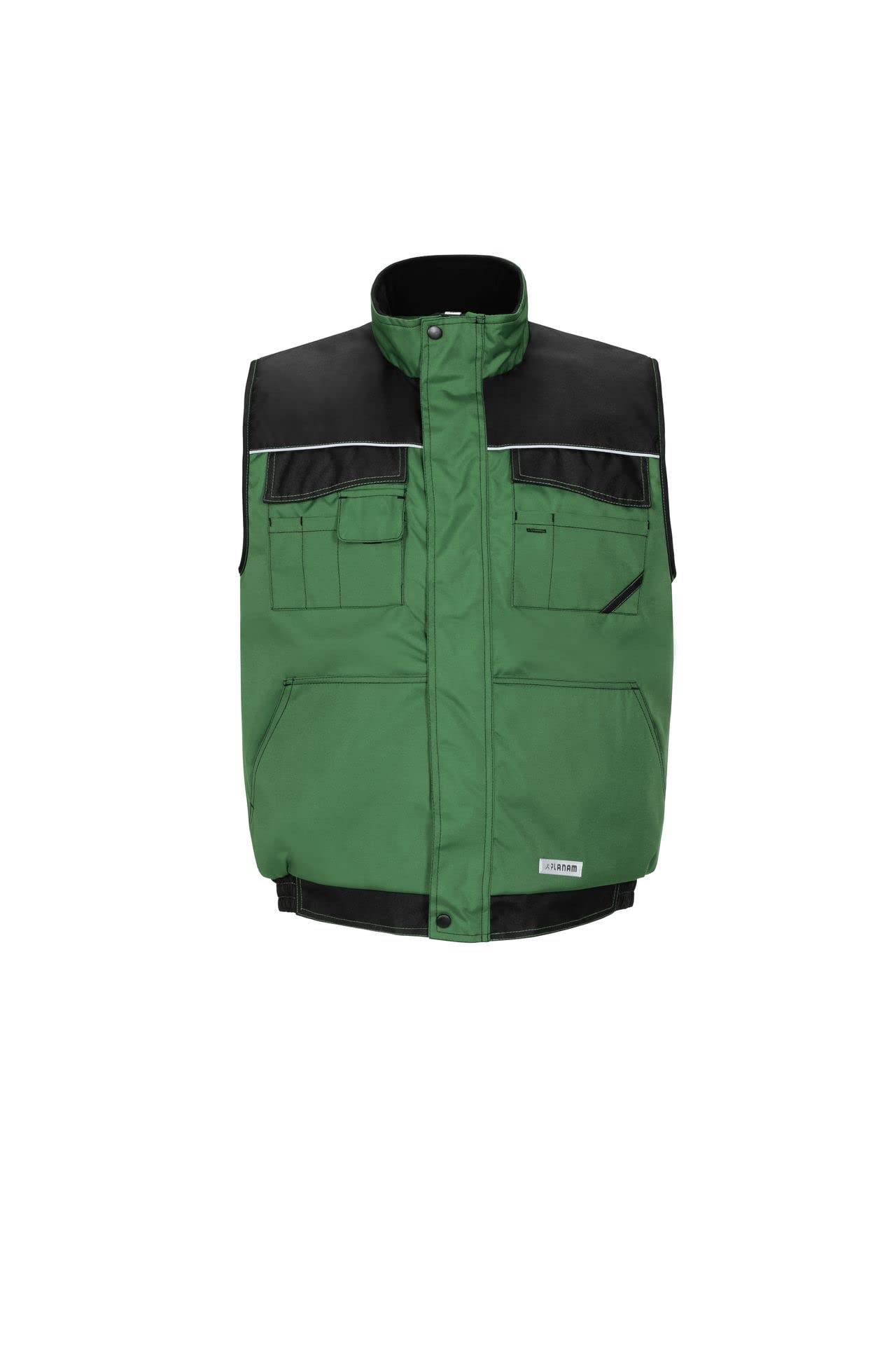 Planam 3316056 Hiver Dust Gilet Taille XL Vert Fougère/Noir
