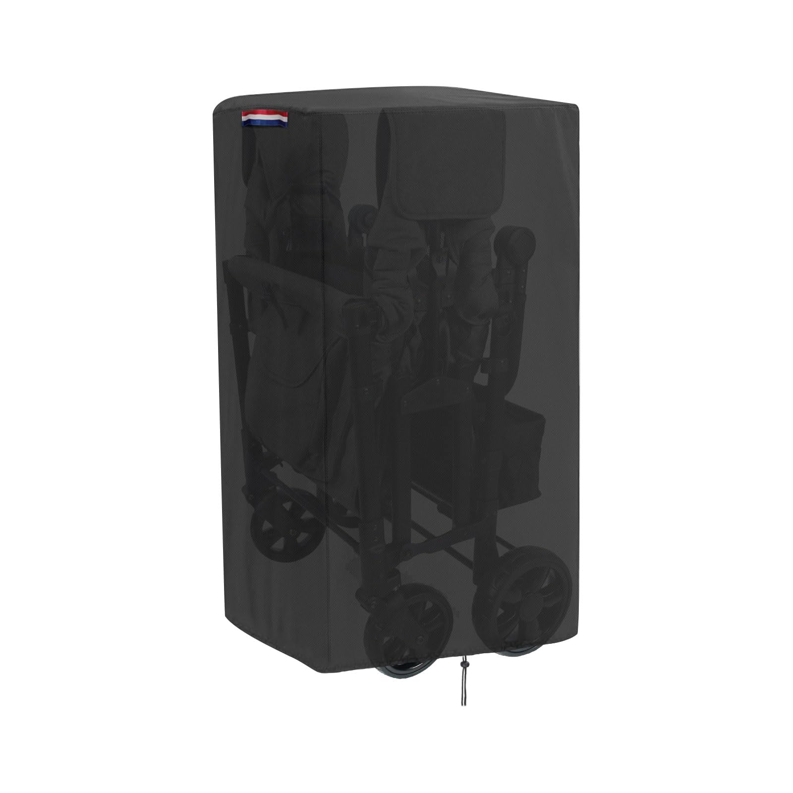 Fizentia Wagon Cover compatible with Wonderfold W6 Luxe Pro Stroller Wagon(Cover Only),Waterproof 420D Stroller Wagon Cover for Wagon W6,Dustproof