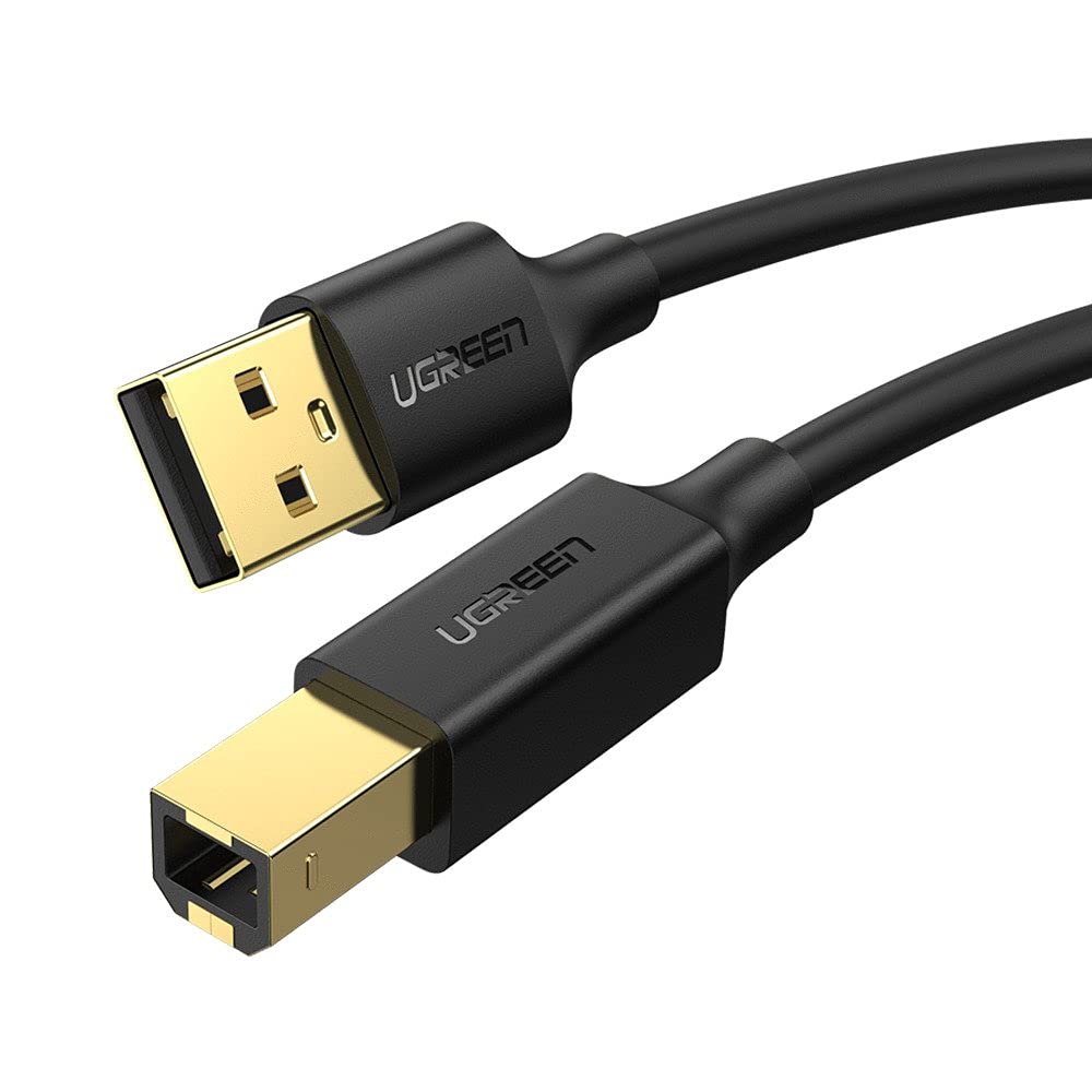 Ugreen USB den USB-B ye Yazıcı Tarayıcı Kablosu, 2 Metre