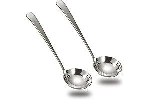 Asanta Mini Kitchen Serving Ladles for Sauces, Gravy, Salads, Soups, Desserts