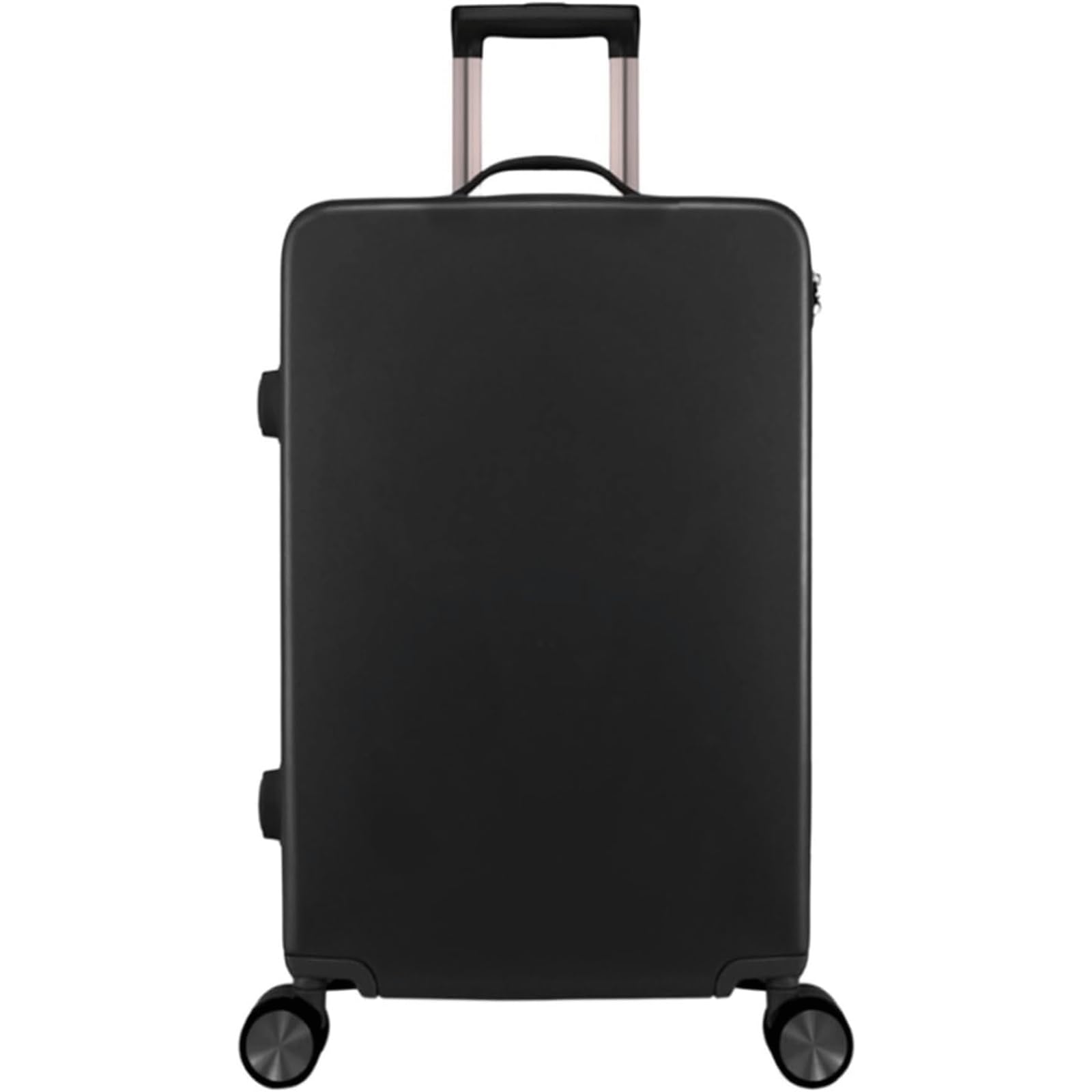 Maleta Maleta Negra, Equipaje Esmerilado, Resistente a los arañazos, portátil, de Gran Capacidad, con Cremallera, Maletas con Palanca Ajustable Bolsas de Viaje
