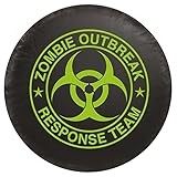 Bully CM-07G Green Zombie Spare Tire Cover - Large