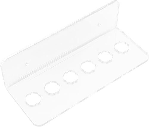 FRCOLOR Soporte para tijeras de peluquería, soporte para herramientas para el cabello, organizador de herramientas de montaje en pared, soporte para