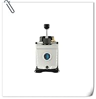 Vista 4 de 110V 1/4 HP 3 CFM 5 Pa Bomba de vacío de aire de paleta giratoria de una sola etapa, adecuada para envasado al vacío, mantenimiento