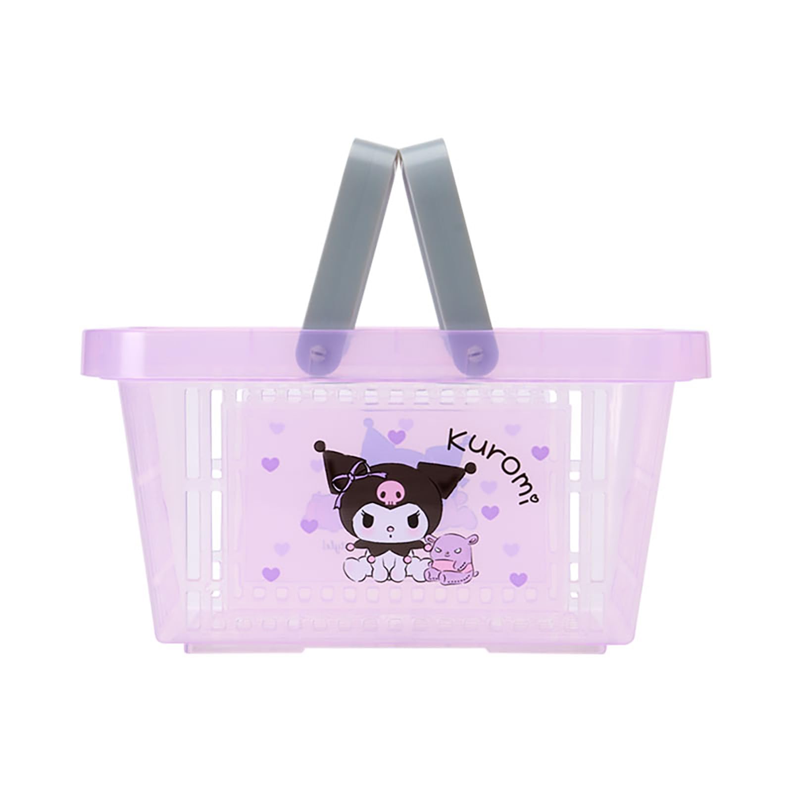 Sanrio Kuromi Storage Basket Polypropylene 10x7.1x5.3in With Handle