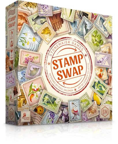 Stamp Swap Juego de Mesa Estrategia para 1-5 jugadores miniatura 1