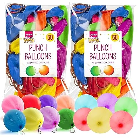 Jaunty Partyware 100 Large Punch Balloons Cover