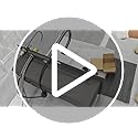 Rengue Waterfall Kitchen Sink, Drop In Single Bowl, Gray 304 Stainless Steel Workstation with Pull-Out Faucet and Multiple Accessories, 31.4917.778.66 Inch, RG-KSK01