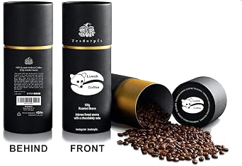 Tesdorpf s 100% Kopi Luwak Arabica Coffee City Roast Civet Coffee 100 g Coffee Beans or Ground Coffee Speciality as a Gift for Coffee Lovers by Tesdorpf (Whole Beans)