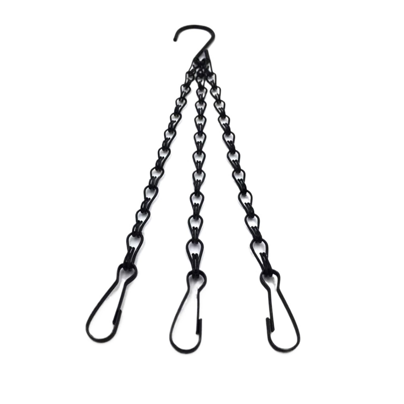 LSNNMU 3 Pcs 35/40/45/50/55cm Rattan Hanging Basket Flower Pot Chain Hydroponic Plants Plant Grow Tools Garden Decorations With Hooks For Baskets(45.5CM)
