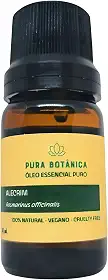 Óleo Essencial de Alecrim 100% Puro e Natural, Ideal para Aromaterapia, Difusor, Massagem, Cabelo - Pura Botânica
