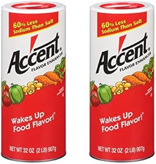 Accent Flavor Enhancer - 2 lb. canister by Accent [Foods] (Pack of 2)