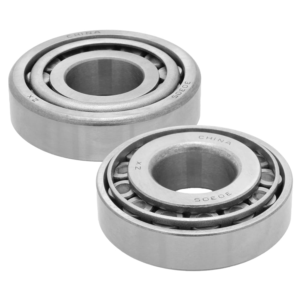 [2-Pack] Cone & Race: 30305 - Tapered Roller Bearing - 0.984 in x 2.441 in x 0.719 in (ID x OD x W) |25 mm x 62 mm x 18.25 mm (ID x OD x W)