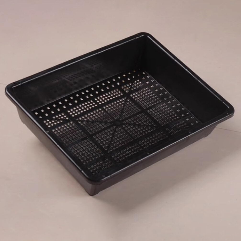 Happyyami Plateau de Semis avec Couvercle Haut en Plastique, 1 Set