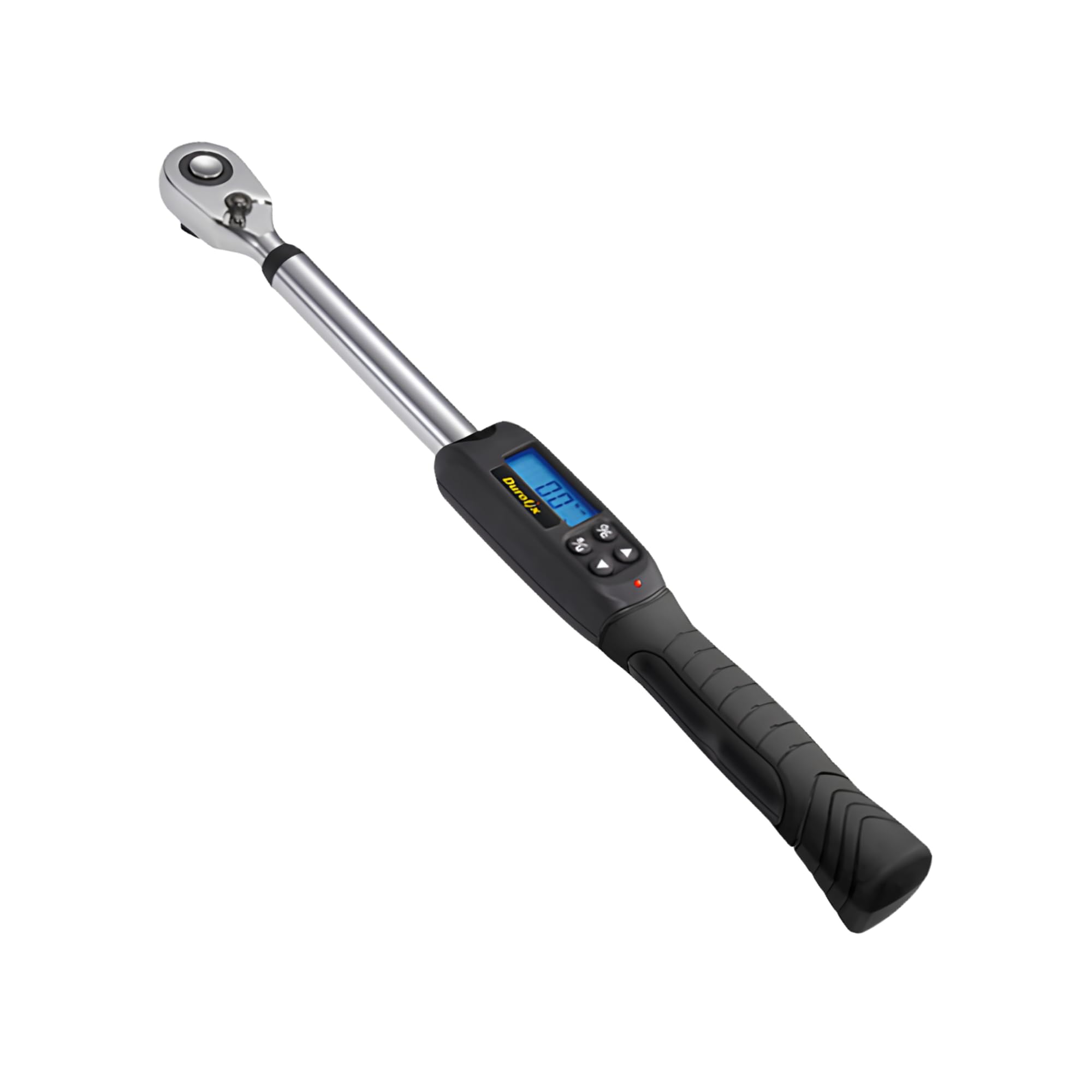 Durofix Black Rm607-4S 1/2 (14.8 To 147.5 Ft-Lbs.) Digital Torque Wrench With Buzzer And Led Flash Notification Iso 6789 Standards With Certificate Of Calibration