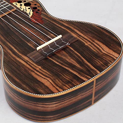 SheIRin Ukulélé Noir Bois de Santal 23/26 Pouces Hawaii Ukelele pour kit débutant avec accordeur, médiators, Sac de… - Les Beatles, Paul McCartney, John Lennon, RIngo Starr, George Harrison SheIRin Ukulélé Noir Bois de Santal 23/26 Pouces Hawaii Ukelele pour kit débutant avec accordeur, médiators, Sac de… – Image 5