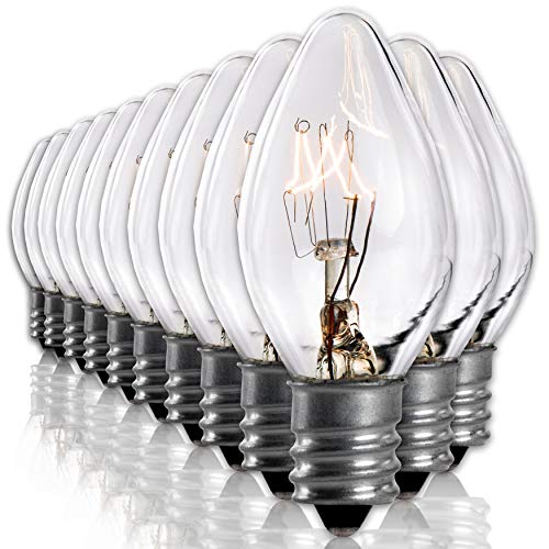 Salt Rock Lamp Bulb 10 Pack + 2 Free 15 Watt Replacement Bulbs