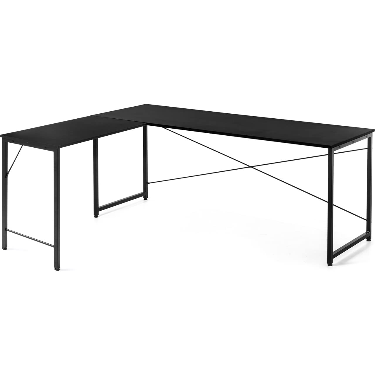 Amazon | サンワダイレクト L字デスク 幅180×奥行150cm モニター