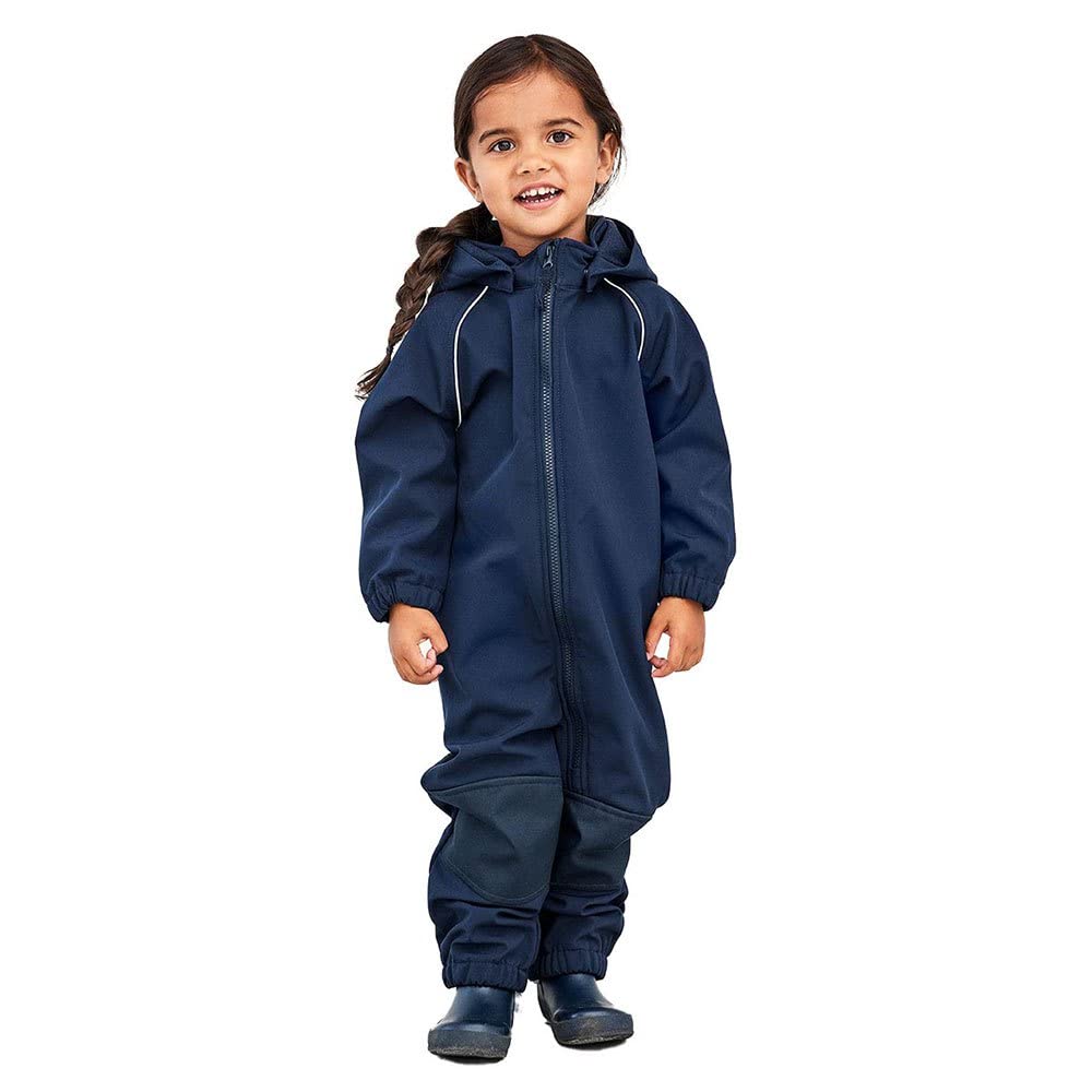 NAME IT Nmnalfa Softshell Suit Solid Fo Noos Completo da Pioggia Unisex - Bimbi 0-24 (Pacco da 1)
