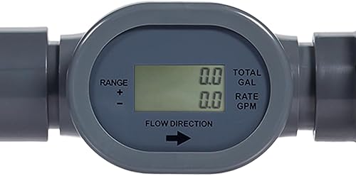 Caudalímetro, riego de 1 pulgada, 2 impulsos de cables con pantalla, compatible con sistemas de riego inteligentes Rachio y Spruce
