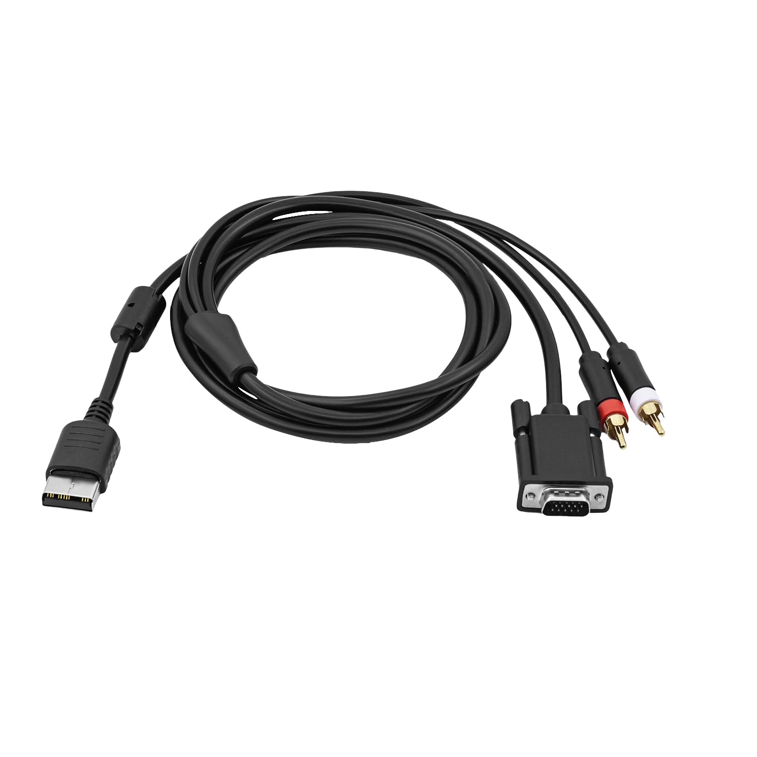 Gam3Gear VGA AV Audio Video Cable con RCA para Sega Dreamcast