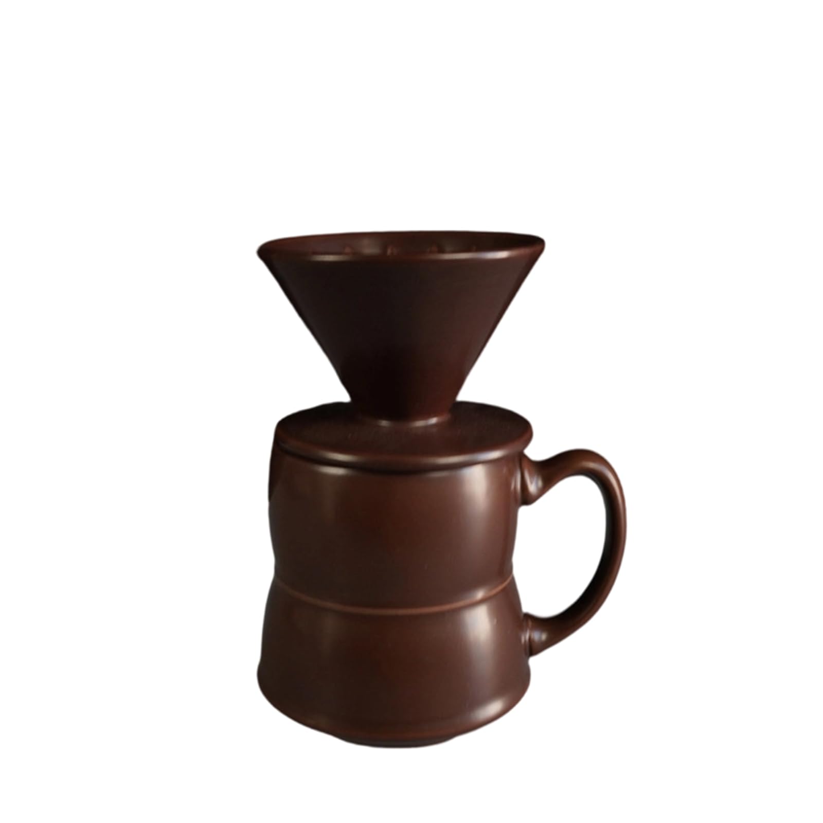 Tsophreniq Classical Ceramic V 60 Coffee Brewer 460ml with Great Flows Rate Home Brewing Coffee Set for Enhancing Flavor and Taste Home Brewing Set