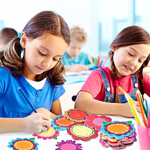 40 Pads 800 Sheets Spring Theme Memo Pads Floral Self Stick Notepads Flowers Sticky Notes Colorful Flower Sticky Notepads Floral Stickers Sticky Notes For Spring School Party Favors, 9 Styles #TOP4
