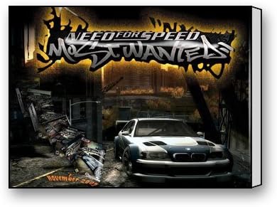 Funnyone Custom Modern Wall Art Decoration for Home Need For Speed Most Wanted Canvas Prints