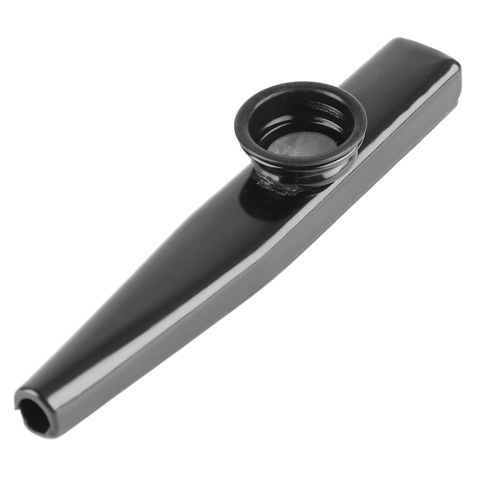 Eujgoov Metal Kazoo for Guitar Ukulele Violin Piano Keyboard Musical Instruments for Music Lovers Black