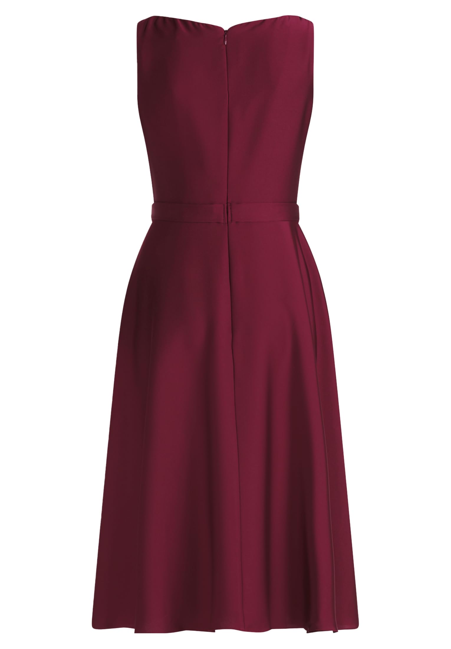 Vera Mont Sukienka damska, sukienka koktajlowa, Deep Wine, 46