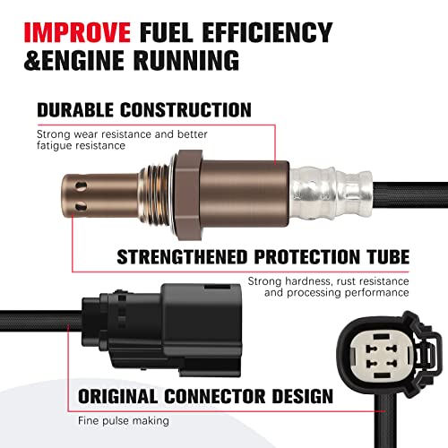 Sensor de Oxígeno O2 Downstream Compatible Ford Edge Explorer miniatura 4