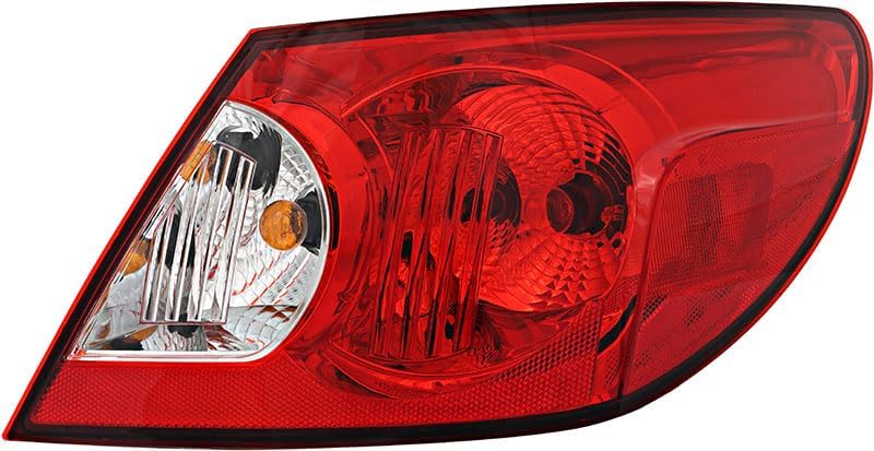 Compatible with Chrysler Sebring Sedan Tail Light Lamp 2007 2008 Passenger Right Side