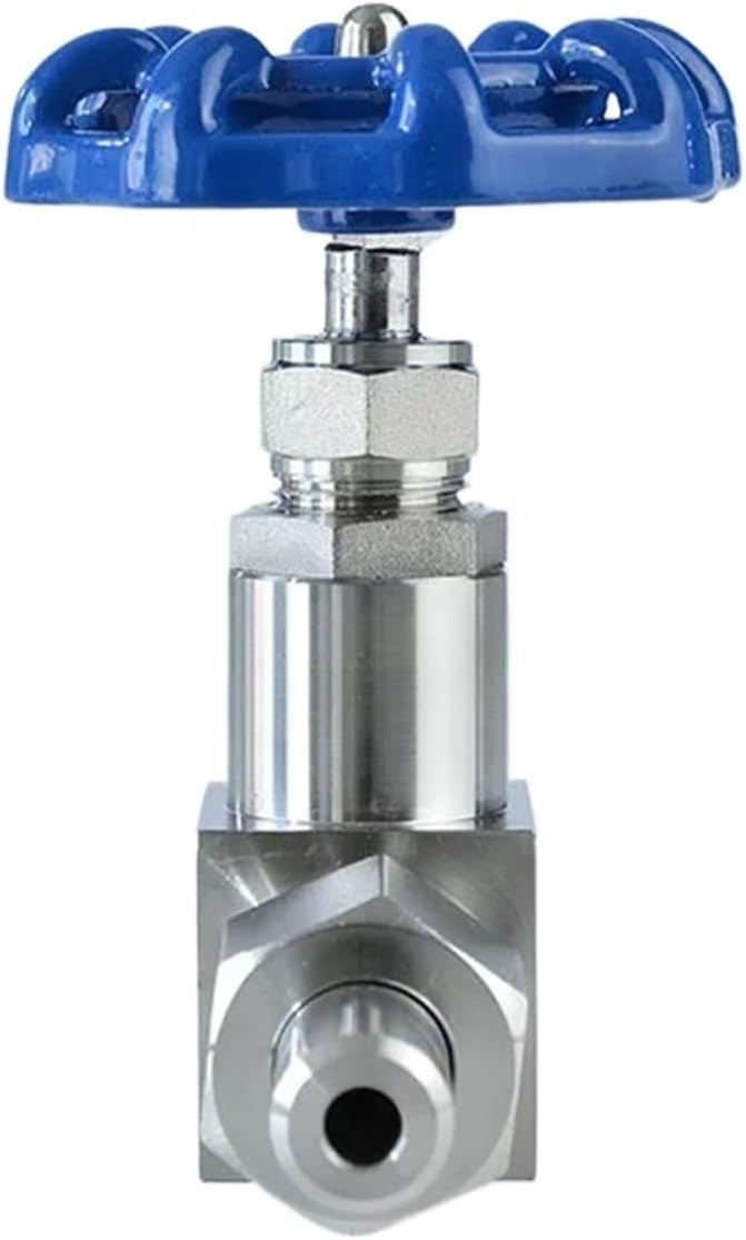 DN6 DN8 DN10 DN15 DN20 DN25 Welding Valve Globe Valve Temperature Needle Valve 1Pcs(DN20 OD20mm,316)