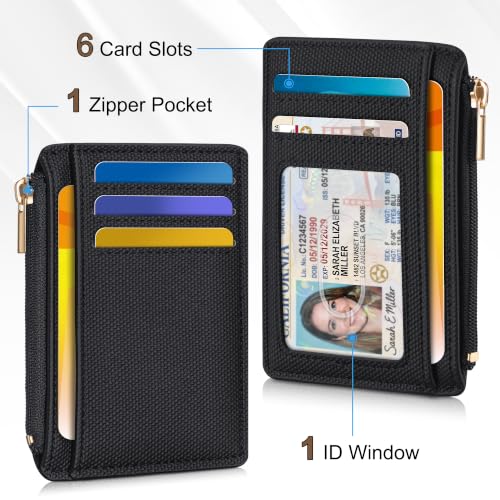 Image of Tipmile Mens RFID Wallet, Small Slim Business Credit Card Holder, Mens Gift