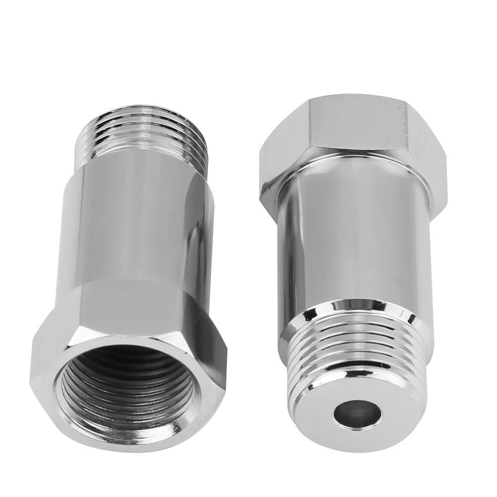 O2 czujnik tlenu przedłużacz dystansowy, 2 sztuki, czujnik tlenu, dystans, czujnik tlenu, adapter sondy lambda 45 mm M18 x 1,5