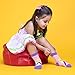 Ez Sox Calcetines de las muchachas (1-3 años, Mermaids-Princess Fairy)