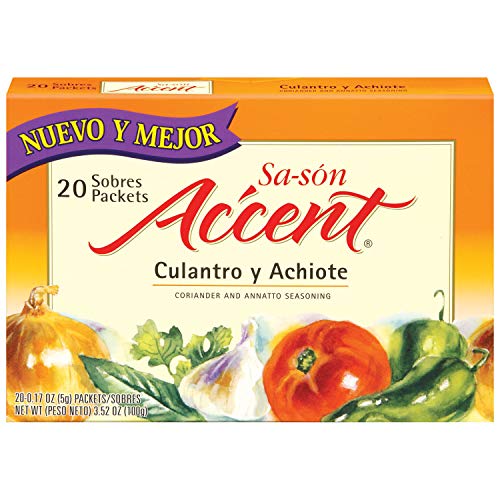 Sa-son Accent Seasoning with Culantro y Achiote, 20 Packets (Pack of 18)