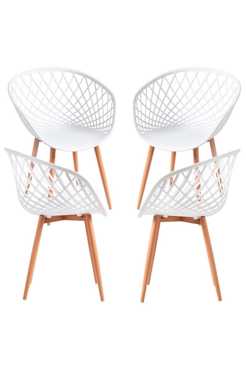 Regalos Miguel - Categoría 9 Envío - Pack 4 Sillas Vera - Blanco