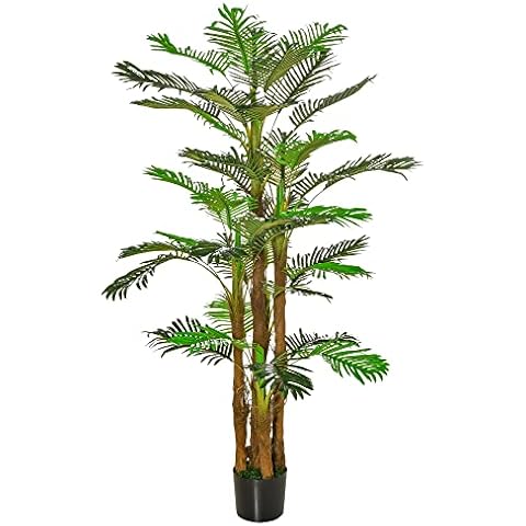 Outsunny Palmier Artificiel H.1,85 m Cover