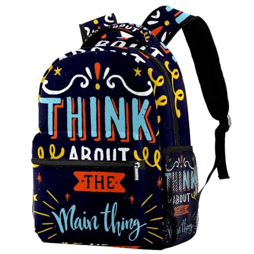 Sac à dos d'école bleu pour adolescents et sac de voyage fille garçon