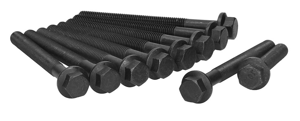 Kit Bulloni Testata Ajusa 81051100 – 8 Pezzi M12 X 159 Mm Per Audi, Skoda, Volkswagen, Perfetto Per Motori TDI