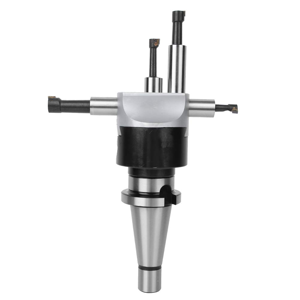 Zestaw Głowic Wytaczarskich Wytaczadło Narzędzie do Wytaczania Wytaczadło 40Cr Akcesorium do Frezowania CNC 75 Mm F1-18 12 szt. Dokładność 0,01 Mm ze Schowkiem Systemu (NT40-F1-18-12SZT)