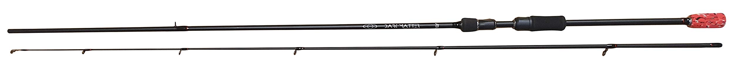 CARSON Kit Canna da Pesca Spinning Carbonio PJDM 860 con Mulinello | Mulinello ProCAST3000 con Filo, Lunghezza 2.10m o 2.40m, Impugnatura Ergonomica, Anelli in Alconite, Acqua Dolce e Salata