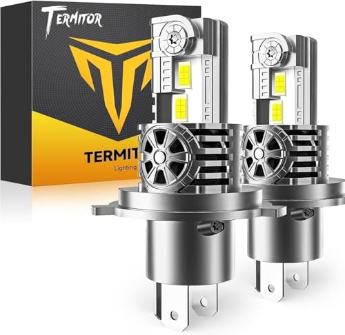 Image of Termitor H4 Fog Light Bulbs, Professional Off-Road Auxiliary Fog Lamps, Only for Fog Light Use, Not for Highway, Compatible with ATV UTV SUV, Pack of 2