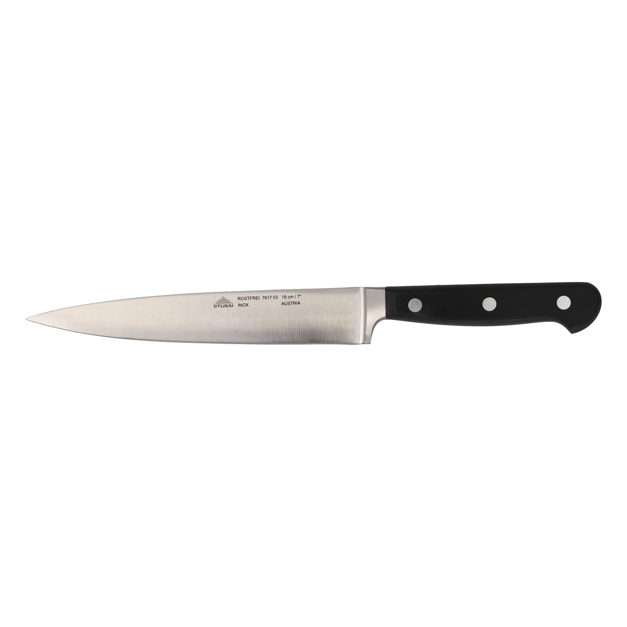 Stubai 761703 Kochmesser schmal rostfrei, geschmit, 180 mm